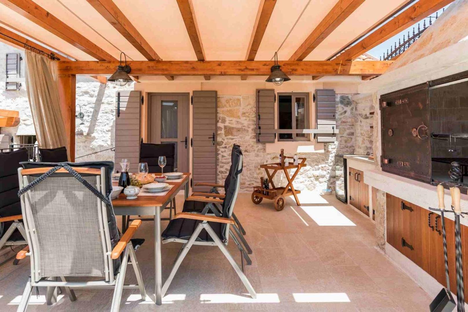 Luxury Villa Finessa Skradin 2 With Heated Pool, Jacuzzi And Sauna Dış mekan fotoğraf