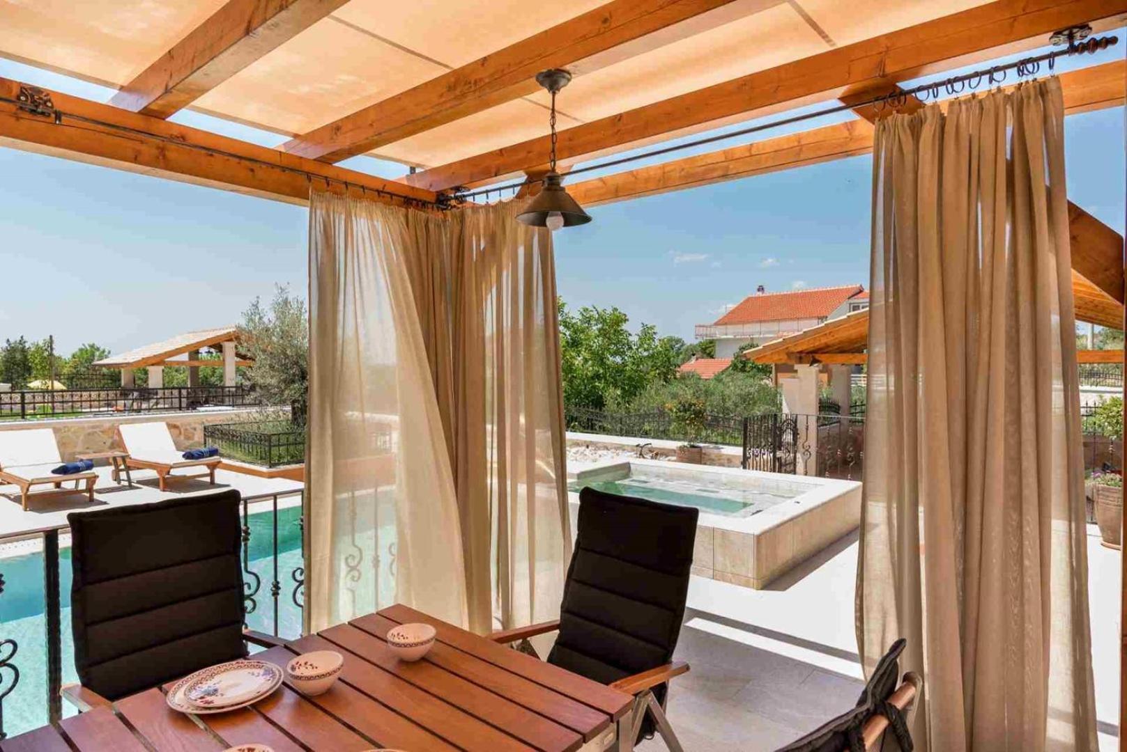 Luxury Villa Finessa Skradin 2 With Heated Pool, Jacuzzi And Sauna Dış mekan fotoğraf