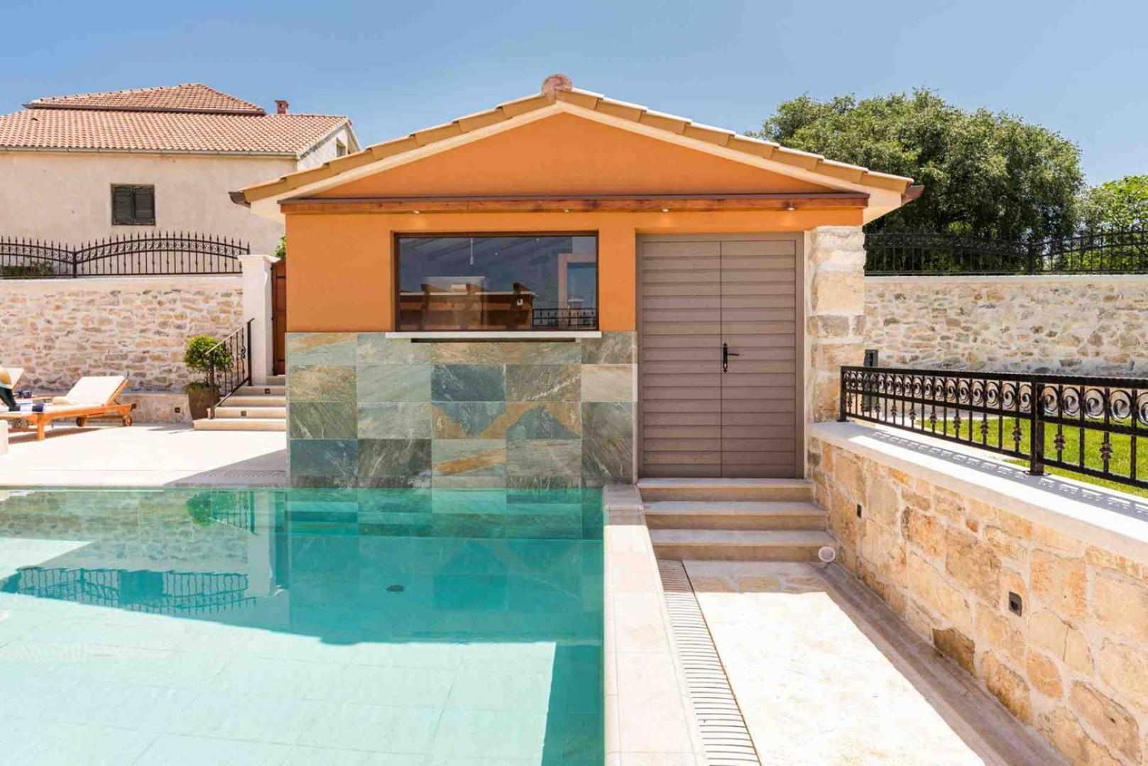 Luxury Villa Finessa Skradin 2 With Heated Pool, Jacuzzi And Sauna Dış mekan fotoğraf